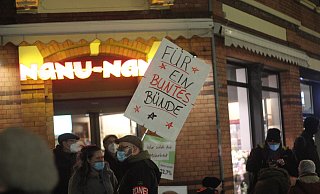 Erneut gibt es in Bünde eine Demonstration gegen die Gegner der Corona-Maßnahmen. Foto: Florian Weyand - Florian Weyand