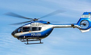Ein Polizeihubschrauber sorgte für Aufmerksamkeit in Minden. - Pixabay