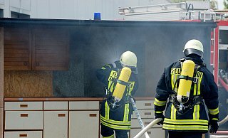 Die Feuerwehr hatte in der Nacht ordentlich Arbeit. - Symbolbild: Pixabay
