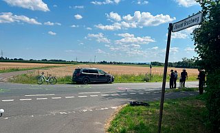 Ein Radfahrer wurde bei einem Verkehrsunfall auf der B482 tödlich verletzt. - Jörn Graue