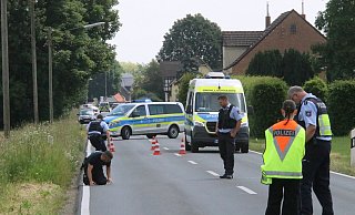 Im Juni 2023 gab es an der Meller Straße einen tödlichen Unfall. Ein Radfahrer starb dabei. - Claus Frickemeier
