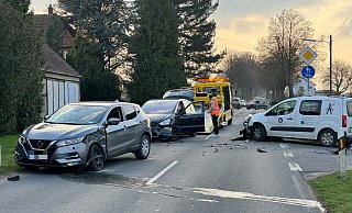 An der Wertherstraße Ecke Schäferweg hat es gekracht. - Andreas Sundermeier