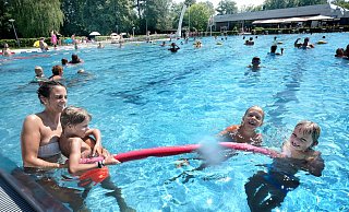 Das Harsewinkeler Freibad musste zwei Tage lang geschlossen bleiben.