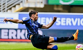 Mit einem Tor und einem Assist wird SCP-Stürmer Marvin Pieringer gegen Heidenheim zum Matchwinner. - Besim Mazhiqi