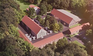 Neben der Gastronomie soll auf dem Gut im Süden von Paderborn-Elsen ein Kulturangebot ausgebaut werden. - Homann Architects