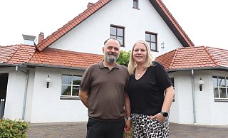 Marco und Tanja Lignante freuen sich, wieder an ihren ursprünglichen Standort zurückzukehren. - Judith Gladow
