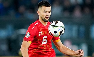 SCP-Akteur Visar Musliu konnte jetzt im Trikot der nordmazedonischen Nationalmannschaft jede Menge Spielpraxis sammeln. - picture alliance
