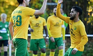 Fouad Aghnima (r.) und Luis Sievers hatten in der aktuellen Saison ausnahmslos Grund zu feiern. - Uwe Caspar