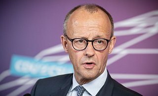 Friedrich Merz (CDU) teilte gegen die Ampel-Koalition aus - und bekam umgehend Gegenwind. - dpa