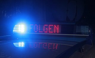 Die Polizei konnte einen der beiden mutmaßlichen Raser feststellen. - Jan-Henning Rogge