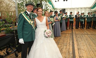 Blankenrodes Regenten Birgit und Christof Scheipers. - Johannes Büttner