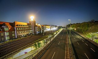 Der Radler fuhr unter starkem Alkoholeinfluss über Bielefelds größte Schnellstraße. - Symbolfoto: Sarah Jonek