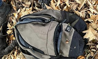 Trauriger Fund in einem Rucksack in Schildesche. - Christina Schmidt