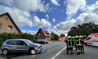 An beiden Fahrzeugen entstand Totalschaden, sie mussten abgeschleppt werden. - Thorsten Heß