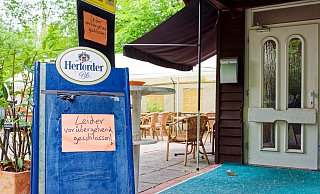 Die Gaststätte "Seerose" ist geschlossen. - Andreas Sundermeier