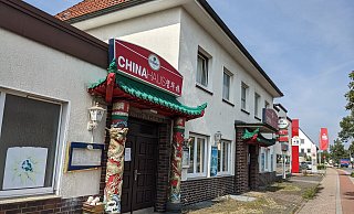 Das China-Haus an der Bünder Straße in Eilshausen wird künftig keine Gäste mehr empfangen. - David Knapp