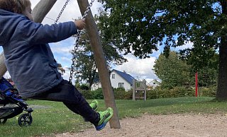 Nicht überall in Löhne haben Kinder auf Spielplätzen eine Schaukel zur Verfügung. Teilweise wurden Geräte abgebaut. - Felix Eisele