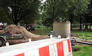 Die Bombe in den Paderwiesen mitten in Paderborn wird am Sonntag entschäft. - Rajkumar Mukherjee