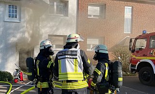 Enorme Rauchentwicklung bei Brand in Bielefeld. - Charlotte Mahncke