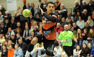 Malik St. Claire, Neuzugang der TSG A-H Bielefeld, zählt in Harsewinkel zu den Leistungsträgern. - Markus Nieländer