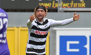 Cyrill Akono könnte schon bald das Trikot des BVB tragen. Beim 2:1-Testspielsieg der Verler über den VfL am Freitagmorgen kam der 22-Jährige bereits nicht mehr zum Einsatz. - Archiv/Jens Dünhölter