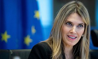 Im Januar 2022 schaffte Kaili den Aufstieg in die Leitungsebene des EU-Parlaments. - ERIC VIDAL / EUROPEAN PARLIAMENT / AFP