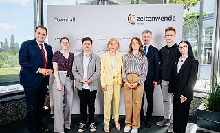 Die Liz Mohn Stiftung organisierte gemeinsam mit der Münchner Sicherheitskonferenz ein Event aus der Reihe „Zeitenwende on tour“. - BESIM MAZHIQI