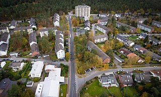 Vor allem eine große Wohnungseigentümergemeinschaft an der oberen Elbeallee wehrt sich gegen die Linie 1 und ihre Hochbahnsteige. Mehr als 400 Gegner sollen schon unterschrieben haben. - Mike-Dennis Müller / www.mdm.photo