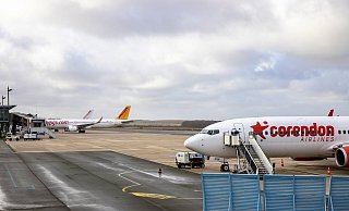 Der Flughafen nahm einen Teil der Maschinen auf, die anderswo nicht abgefertigt werden konnten. - Moritz Klöckner