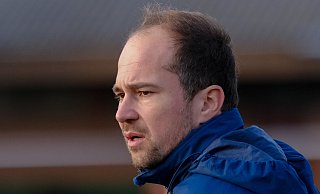 Dornbergs Trainer Jens Horstmann ist mit der Pokallösung zufrieden. Foto: Andreas Zobe - Foto: Andreas Zobe/NW