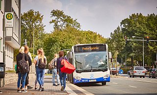 Die Busse des Padersprinters sind ab Mittwoch wieder gemäß dem Normalfahrplan unterwegs. - (Symbolfoto) Padersprinter