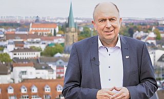Paderborns Landrat Christoph Rüther zieht Tornado-Bilanz. - Kreis Paderborn