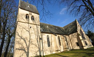 An der Marienkirche in Wallenbrück soll es Open-Air-Gottesdienste geben. - Julia Gesemann