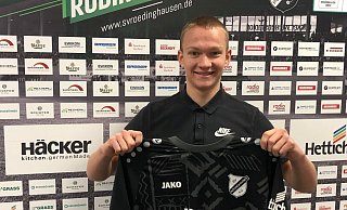 Kommt an den Wiehen: Nico Tübing spielt ab der nächsten Saison für den SV Rödinghausen. - SV Rödinghausen