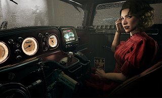 Das Armaturenbrett, der Regen, die Frau: „Nobody wants to die“ trieft die Atmosphäre aus jedem Pixel. - Critical Hit Games