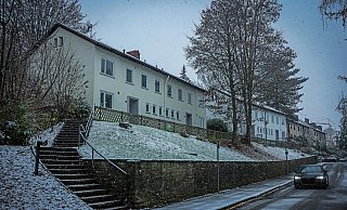 Die Britenhäuser an der Josef-Haydn-Straße sollen ab Mitte Januar zur Notunterkunft werden. - Sarah Jonek