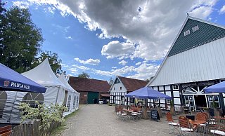 Das Stadtteilfest soll vor dem Clubhaus des Golfclubs Ravensberger Land stattfinden. - Lillia Seifert