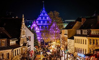 Der Paderborner Weihnachtsmarkt startet am 19. November. - Stadt Paderborn/Besim Mazhiqi