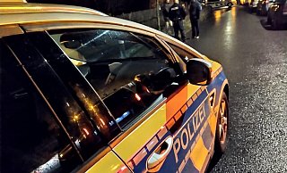 Polizei und Objektschutz sind vor Ort. - Jan Henning Rogge