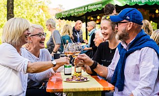 Im August soll das Weindorf zum Neuhäuser Schloss locken. - Thorsten Hennig