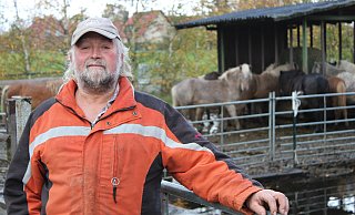 "Endlich Wolfsgebiet": Jetzt sieht Hartmut Weier eine Chance, dass er die Abfangzäune für seinen Ponyhof finanziert bekommt. - Oliver Plöger