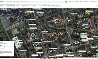 Scoperty nutzt diverse Datenbanken, um den angeblichen Preis einer Immobilie zu ermitteln. - Screenshot