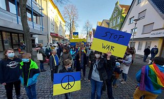 Eindeutig waren die Botschaften in Steinheim. - Alfred Gemmeke