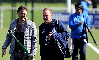 Fußball-Fachmann: Ioan Perdei als Trainer. Foto: Bieber - Egon Bieber