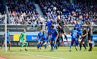 In beiden Halbzeiten ließ der SCP einige gute Torchancen aus. - BESIM MAZHIQI