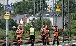 Bahnhof Gütersloh: Ab Mitte August drei Wochen kein Zugwegen Sanierungsarbeiten am Eisenbahnkreuz Röhrheide