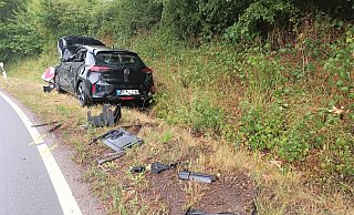 Die Autofahrerin kam schwer verletzt ins Krankenhaus. - Manuela Puls