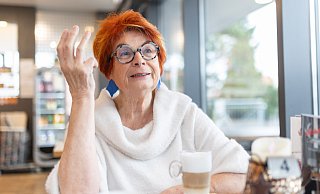 Sie ist Kult in Gadderbaum - und wird deswegen sogar von der Kirche zur Predigt gebeten: Hannelore Pfaff. - Oliver Krato