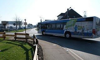 Ein 84-jähriger Busfahrer ist vergangenen Freitag auf dieser Kreuzung Ringstraße, Ecke Werster Straße mit einem Auto zusammengestoßen. - Ulf Hanke
