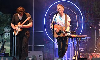 Die Coldplay-Tribute-Band Viva la Vida sorgt am Freitagabend für besondere Momente. - Thomas Kube